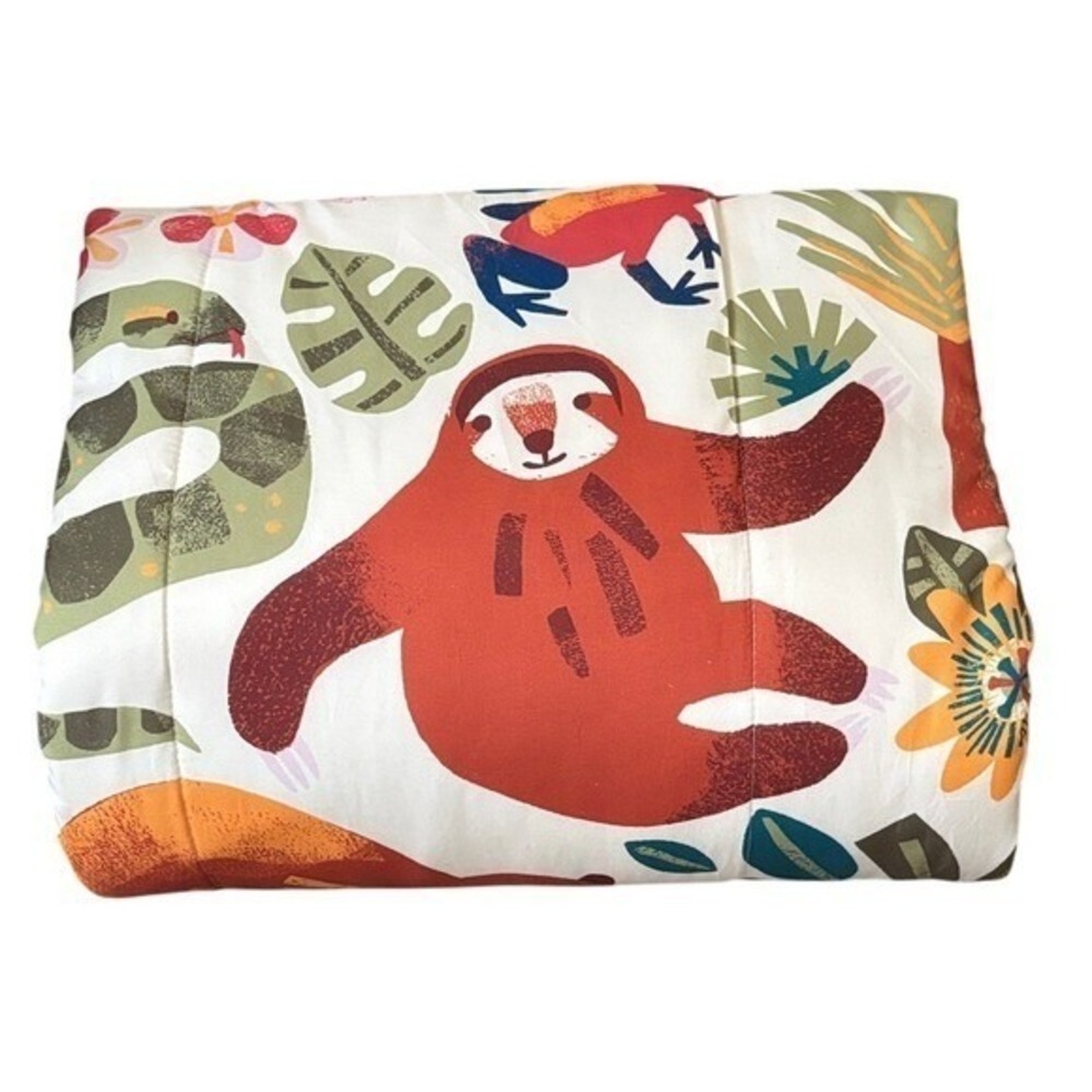 The Big One Kids Jack Jungle Animals "Stay Wild" 2-Piece Comforter Set Twin - Picture 3 of 7